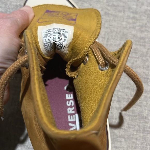 Brown Converse leather platform - Picture 5 of 5